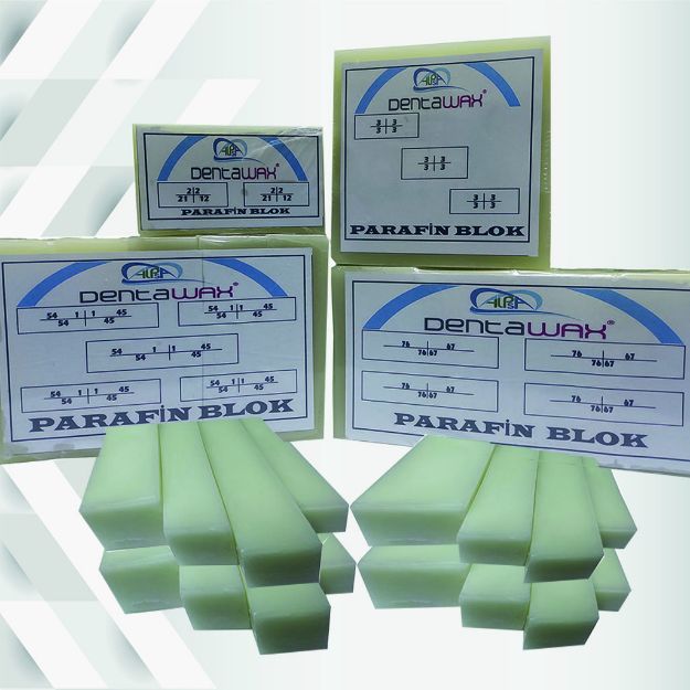 DENTAL PARAFİN BLOK KAZIMA MUMU resmi