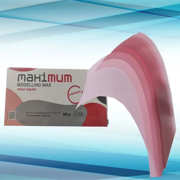 ALPSA DENTAWAX® DENTAL MAXİMUM PEMBE PLAK MUM 400 GR. resmi